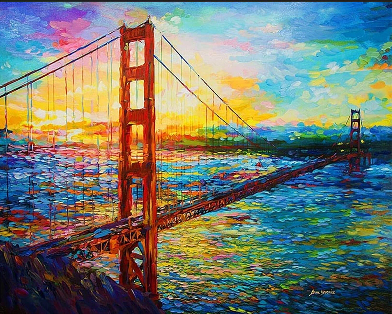 Golden Gate Bridge Leon Devenice