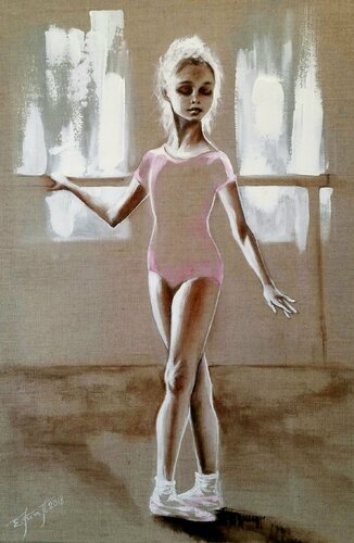 "FIFTH POSITION" di Elena Kraft, Pittura in vendita su Singulart