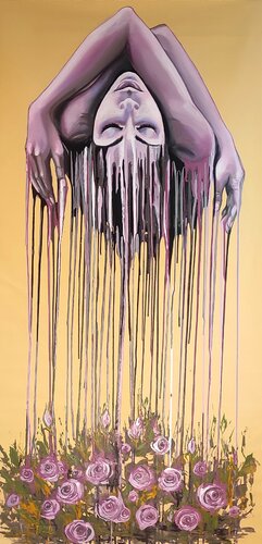 "MY SOUL WILL BLOOM IN YOUR EMBRACE" von Elena Kraft, Malerei kaufen auf Singulart