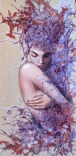 "DELICATE BEAUTY" von Elena Kraft, Malerei kaufen auf Singulart