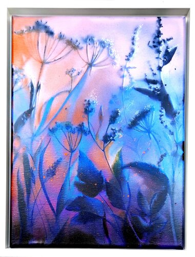 "FOGGY SUNRISE I" von Elena Kraft, Malerei kaufen auf Singulart