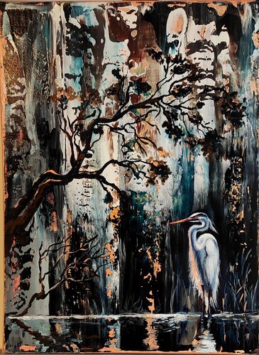 "Stillness" by Elena Kraft, Painting for Sale on Singulart