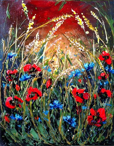 "Breath of Summer" par Elena Kraft, Peinture en vente sur Singulart