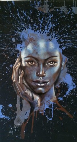 "Shanti" von Elena Kraft, Malerei kaufen auf Singulart