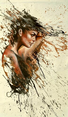 "IMPERFECTLY PERFECT" van Elena Kraft, Schilderij te koop op Singulart
