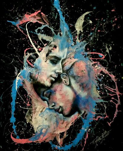 "My Heart" di Elena Kraft, Pittura in vendita su Singulart