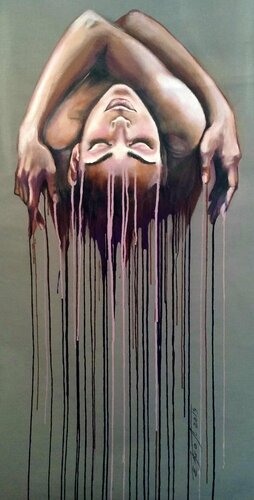 "MY SOUL WILL REST IN YOUR EMBRACE" van Elena Kraft, Schilderij te koop op Singulart