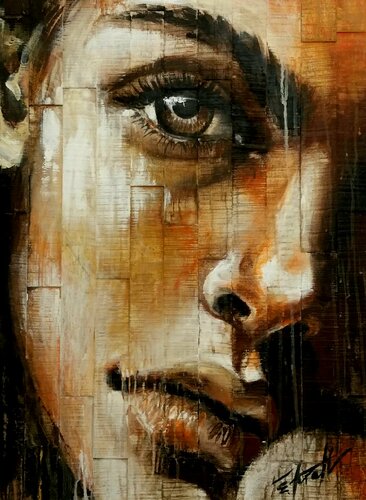 "Anais" van Elena Kraft, Schilderij te koop op Singulart