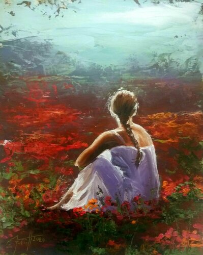 "SUMMER BREEZE" di Elena Kraft, Pittura in vendita su Singulart