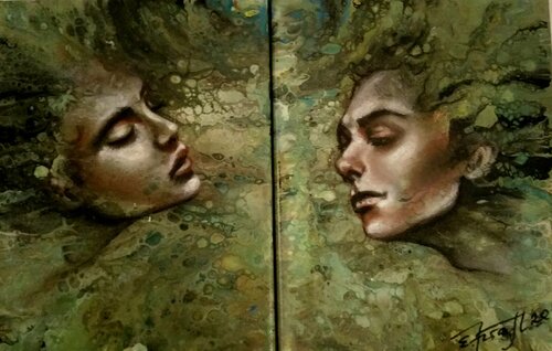 "ATTRACTIONS " di Elena Kraft, Pittura in vendita su Singulart