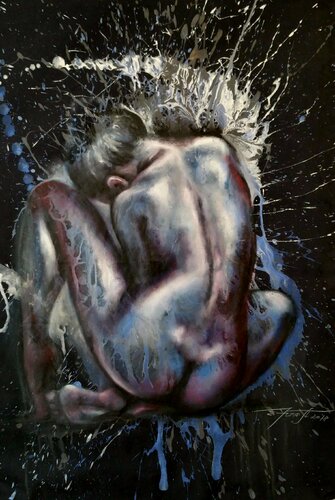 "Belle Femme" di Elena Kraft, Pittura in vendita su Singulart