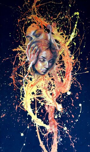 " My Soul" von Elena Kraft, Malerei kaufen auf Singulart