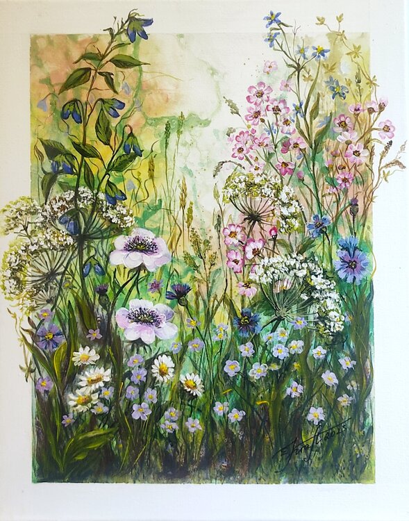 "Summer meadow II" Elena Kraft