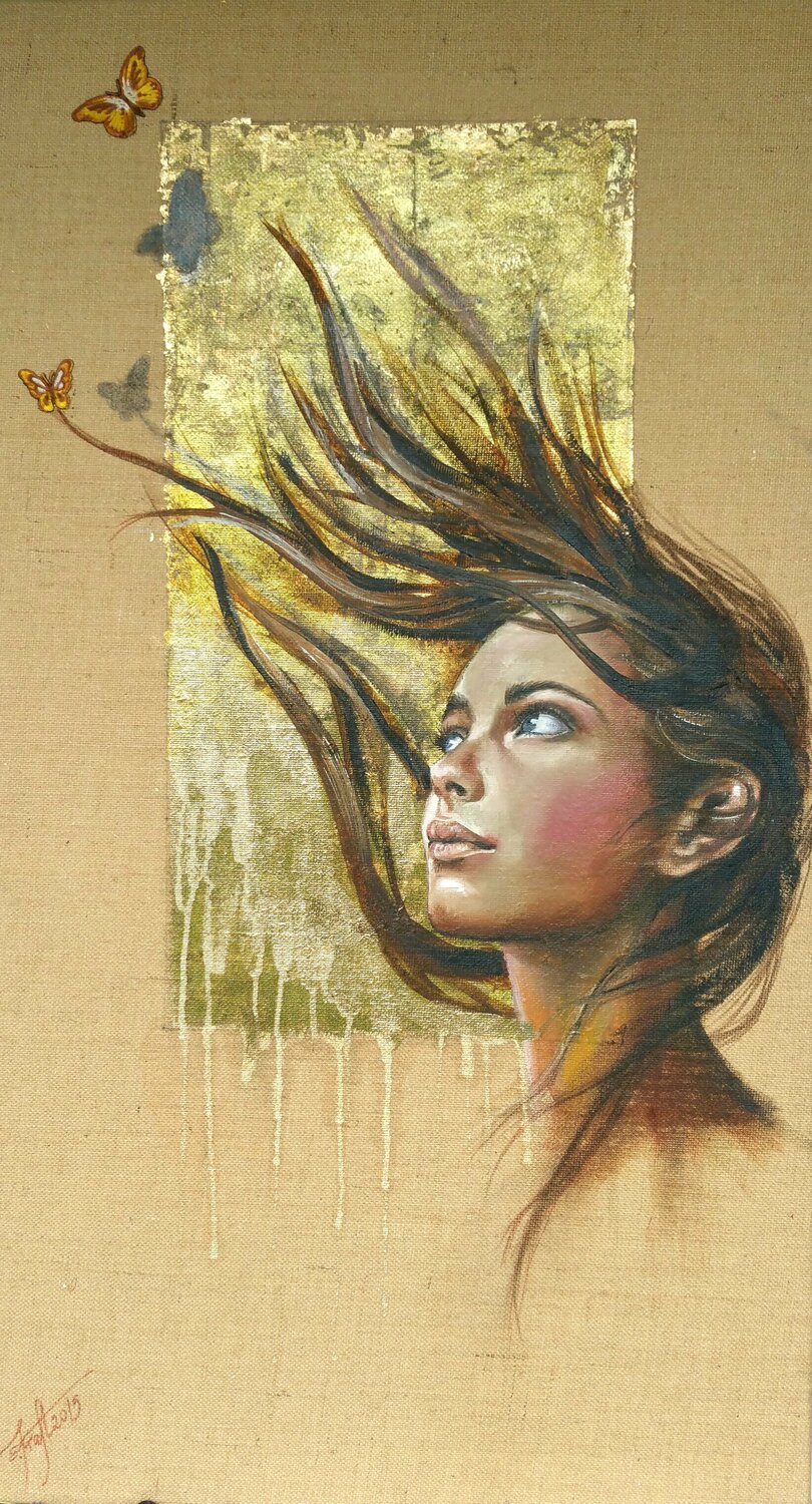 "FLYING CONNECTION I " Elena Kraft