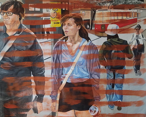 Walking van Jupiterfab, Schilderij te koop op Singulart