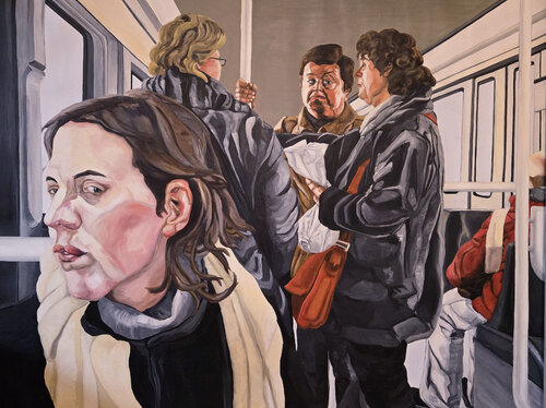 IN THE METRO de Jupiterfab, Pintura a la venta en Singulart
