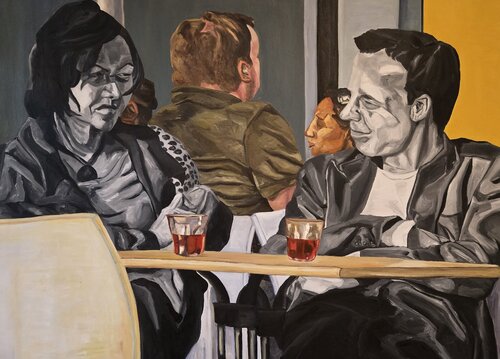 La distanza by Jupiterfab, 회화 for Sale on Singulart