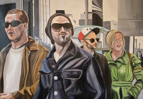 Disconnected par Jupiterfab, Peinture en vente sur Singulart