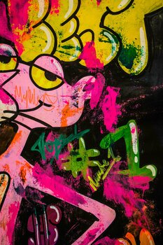 The Best! ft. Pink Panther - (Big Painting) Carlos Pun