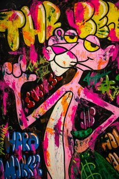The Best! ft. Pink Panther - (Big Painting) Carlos Pun