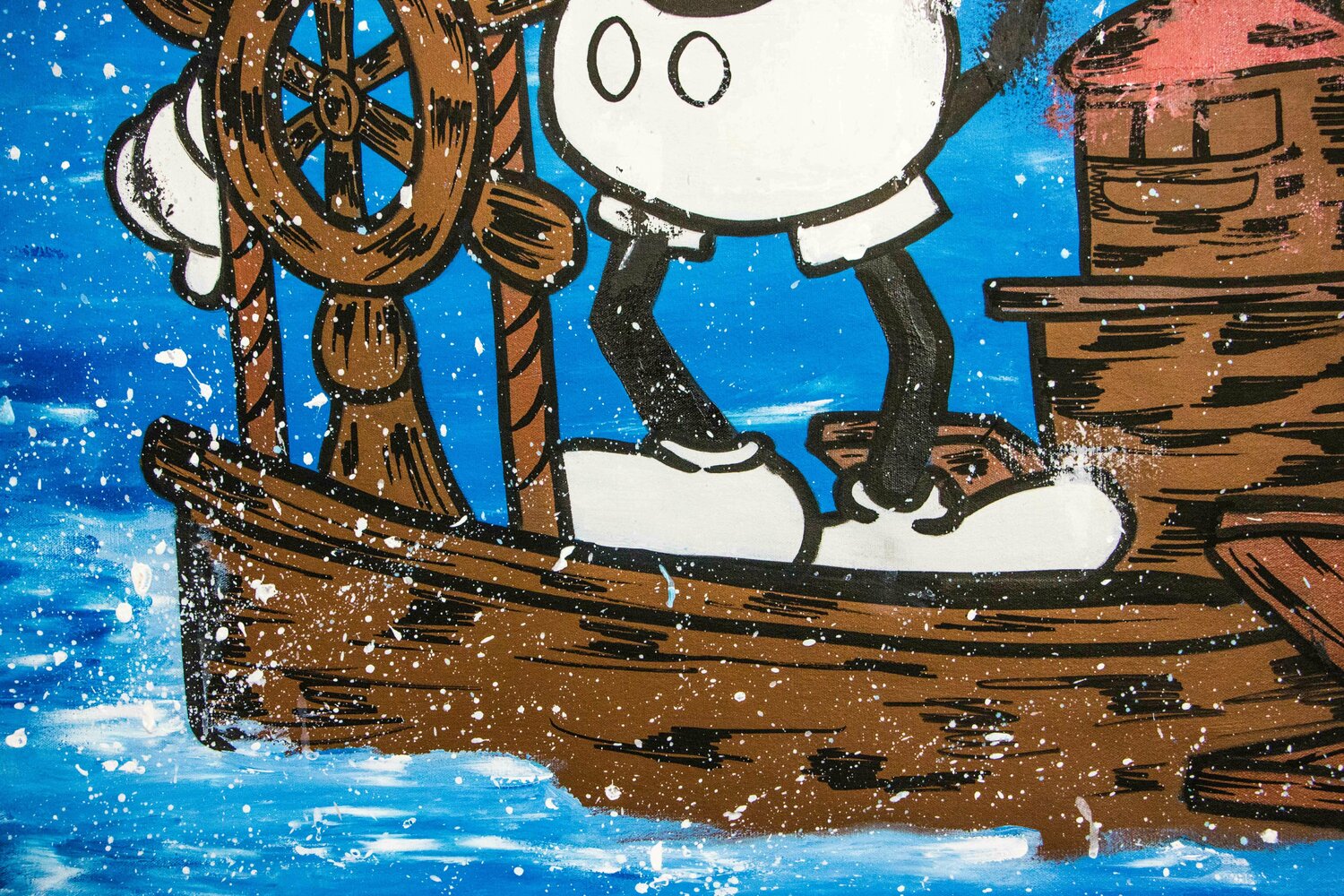 Ombrello Topolino Disney Cerdá - Trasparente, A Cupola, Con Stampa Mickey, Fibra Di Vetro - Foto 9