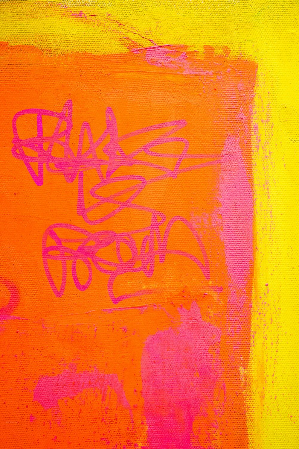 This is Art Rothko with neons by Carlos Pun (2021) Painting Acrylic