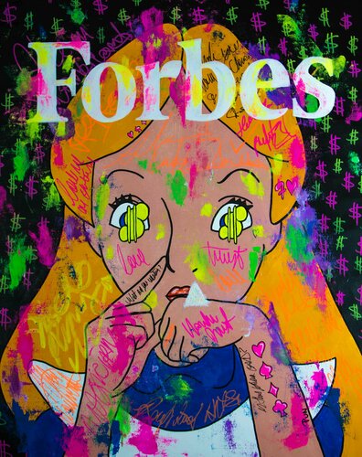 Alice in Wonderdust Forbes Magazine Series di Carlos Pun, Pittura in vendita su Singulart