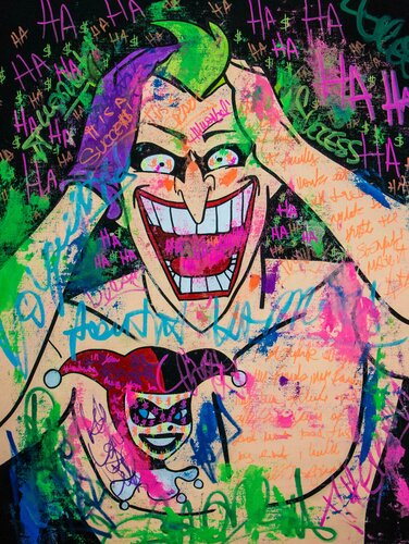 Crazy Success ft. The Joker di Carlos Pun, Pittura in vendita su Singulart