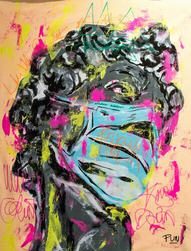 Modern David van Carlos Pun, Schilderij te koop op Singulart