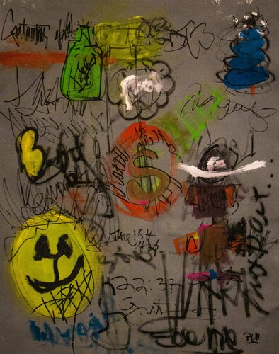 a 22:37 pm painting di Carlos Pun, Pittura in vendita su Singulart