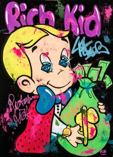 Rich Kid ft. Richie Rich by Carlos Pun, Painting for Sale on Singulart