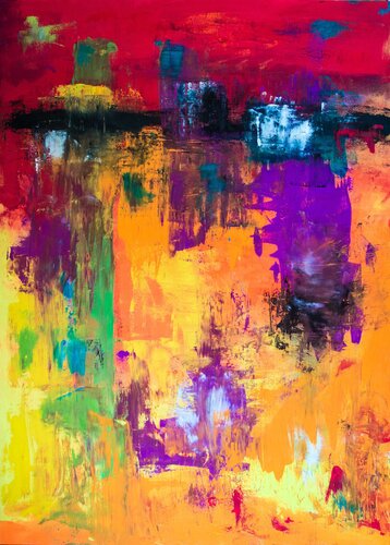 Power of Light di Carlos Pun, Pittura in vendita su Singulart