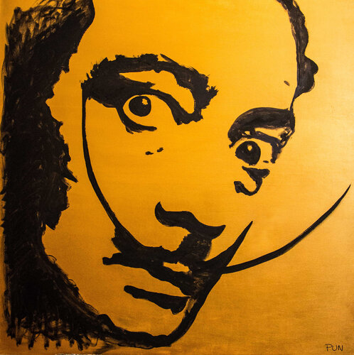 Dali Portrait N*2 by Carlos Pun, Painting for Sale on Singulart