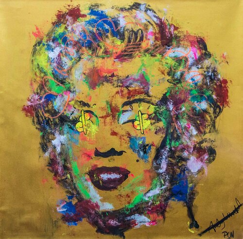 Marilyn Monroe Dollar Eyes Carlos Pun