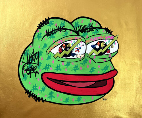 Golden Pepe Portrait N*1 Carlos Pun