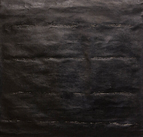 The black painting that is not black N 2 von Carlos Pun, Malerei kaufen auf Singulart