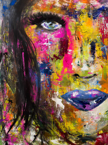 You are my whole world di Carlos Pun, Pittura in vendita su Singulart