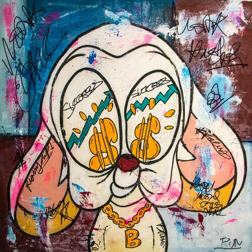 My plan worked! ft. the Brain van Carlos Pun, Schilderij te koop op Singulart