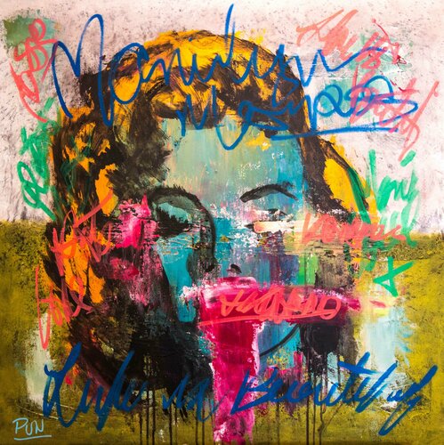 Marilyn Monroe Distortion Series #4 Carlos Pun