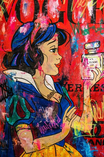 Vogue Magazine Series Snow White van Carlos Pun, Schilderij te koop op Singulart