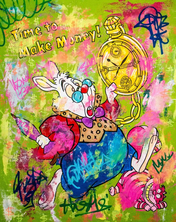 Time to Make Money ft. White Rabbit from Alice in Wonderland Carlos Pun