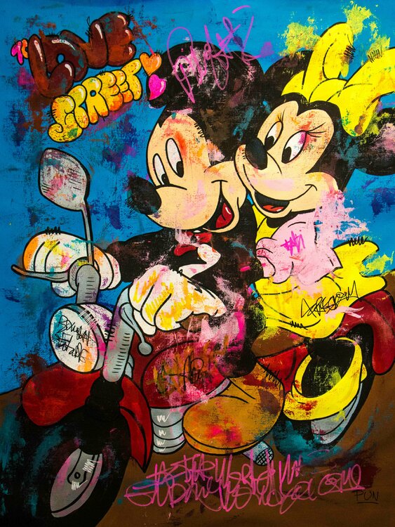 To Love Street ft. Mickey Mouse and Minnie Mouse Carlos Pun