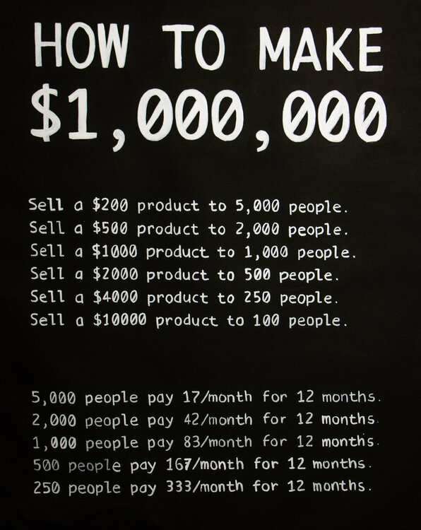 How to make a one million dollars Carlos Pun