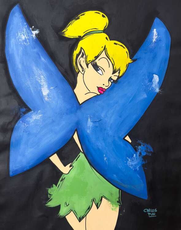 missed me? thinker bell Carlos Pun