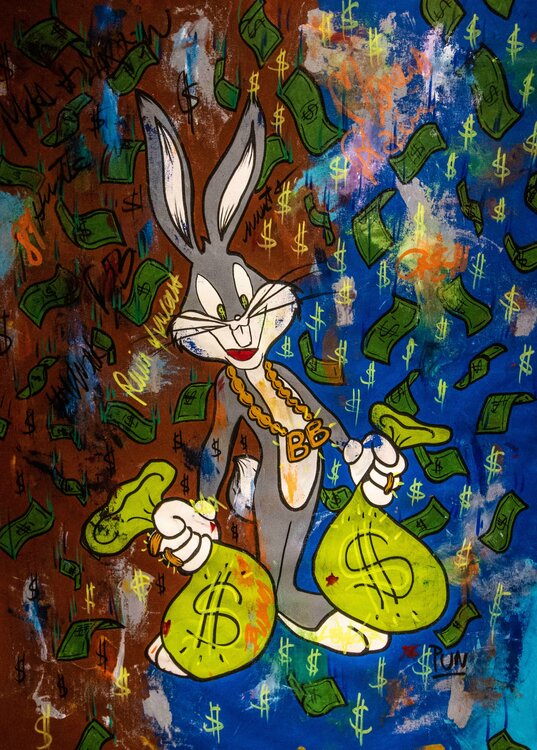 Bugs Bunny Rainy days Carlos Pun