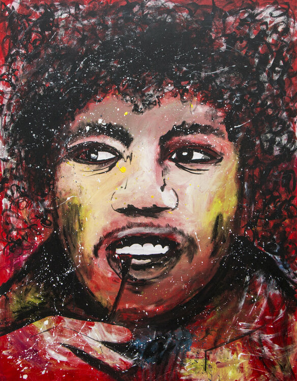 Bob Marley Pop Art Portrait Carlos Pun