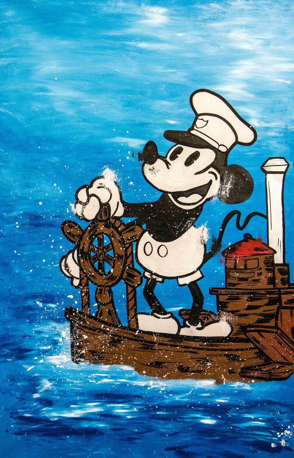 Ombrello Topolino Disney Cerdá - Trasparente, A Cupola, Con Stampa Mickey, Fibra Di Vetro - Foto 12