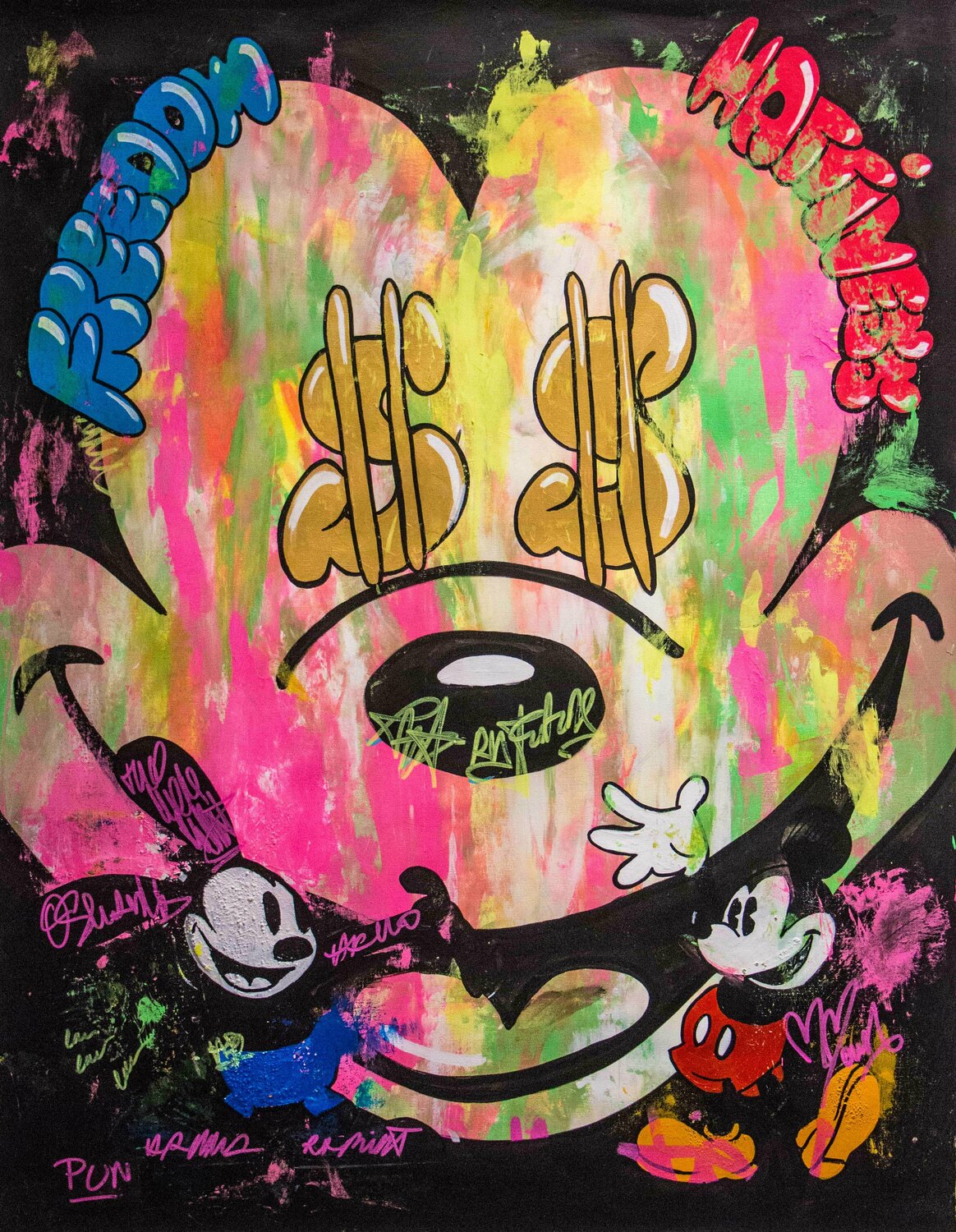 Oswald and Mickey - Happy Mickey Series Carlos Pun