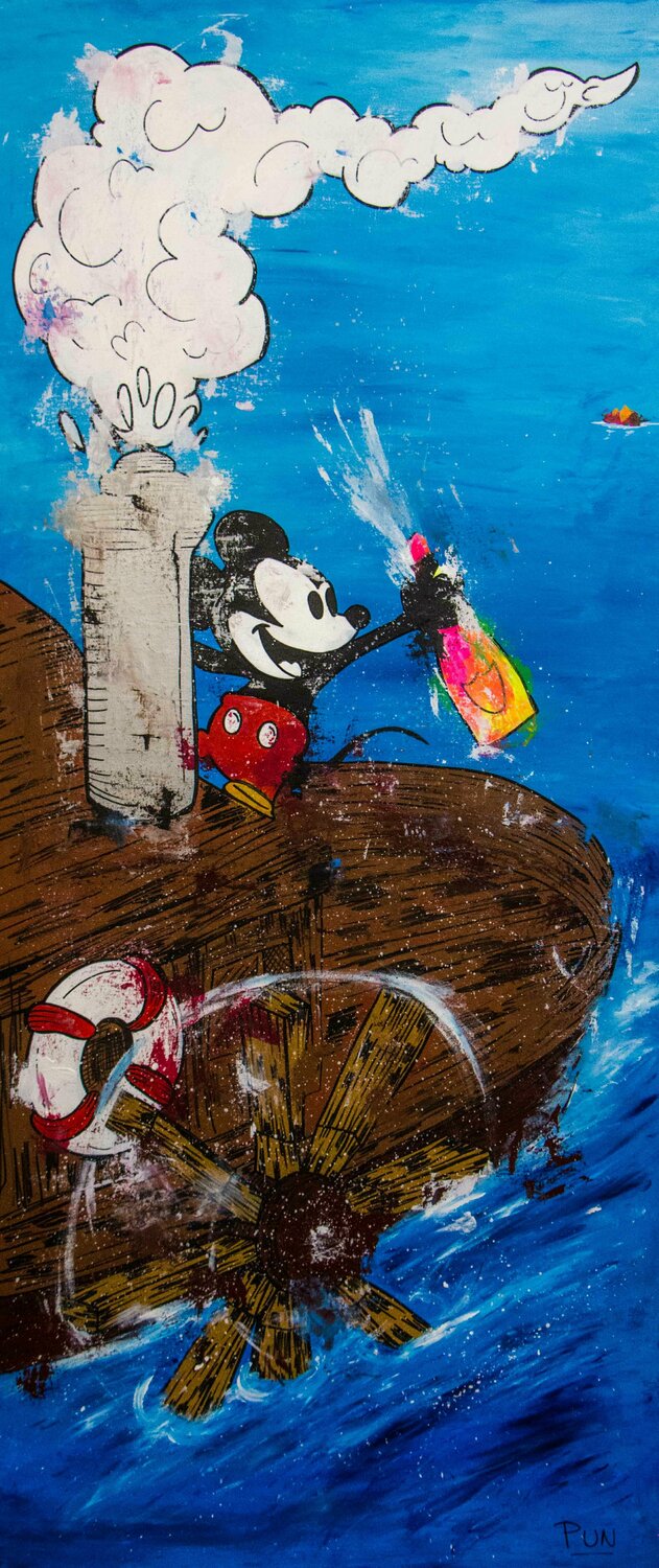 I see the Promise Land! ft. Mickey Mouse - Steam Boat Series Carlos Pun