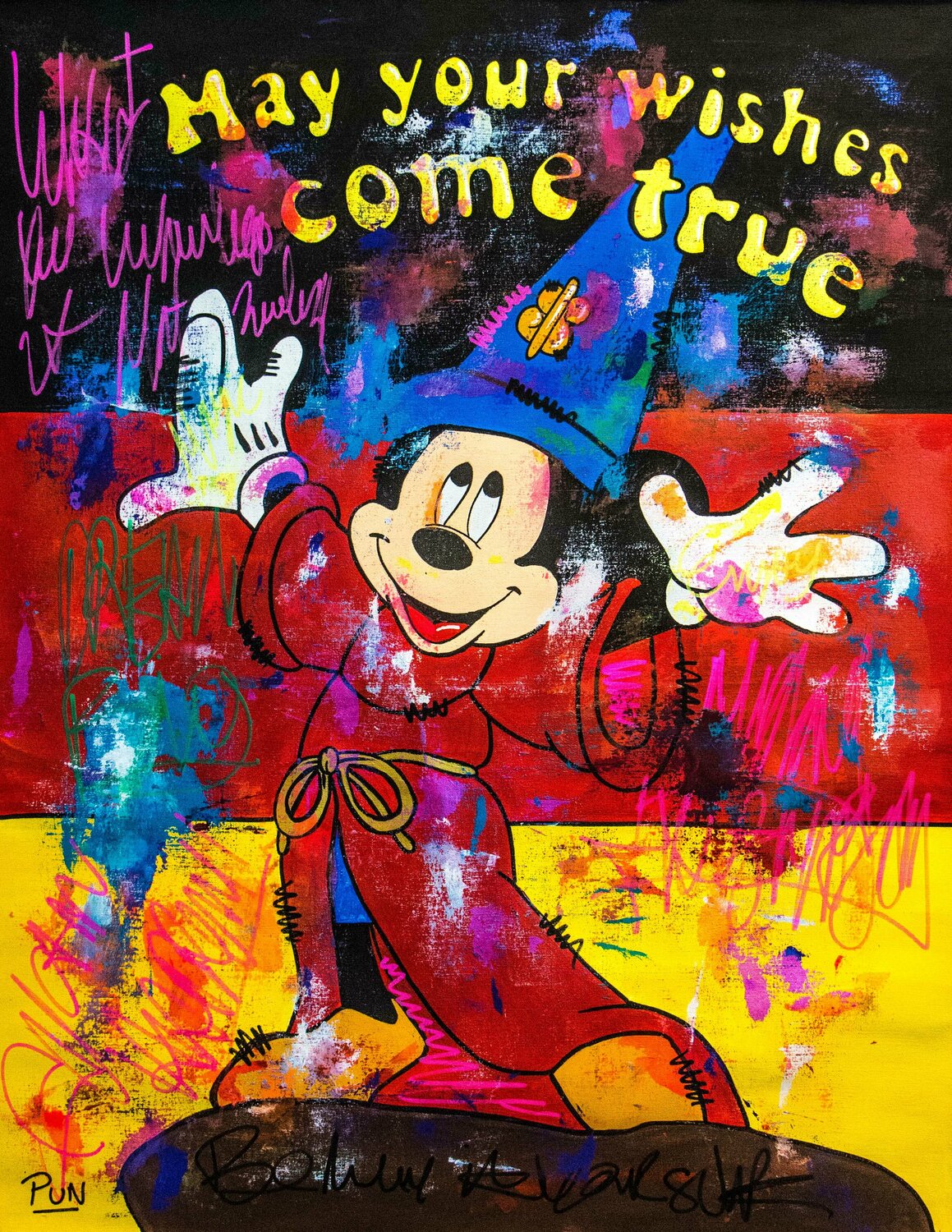 May your Wishes come True ft. Mickey Mouse Carlos Pun